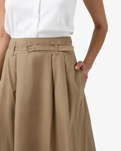 Willow Cotton Belted Skirt