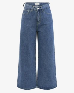 Windsor Cropped Wide Leg Jeans